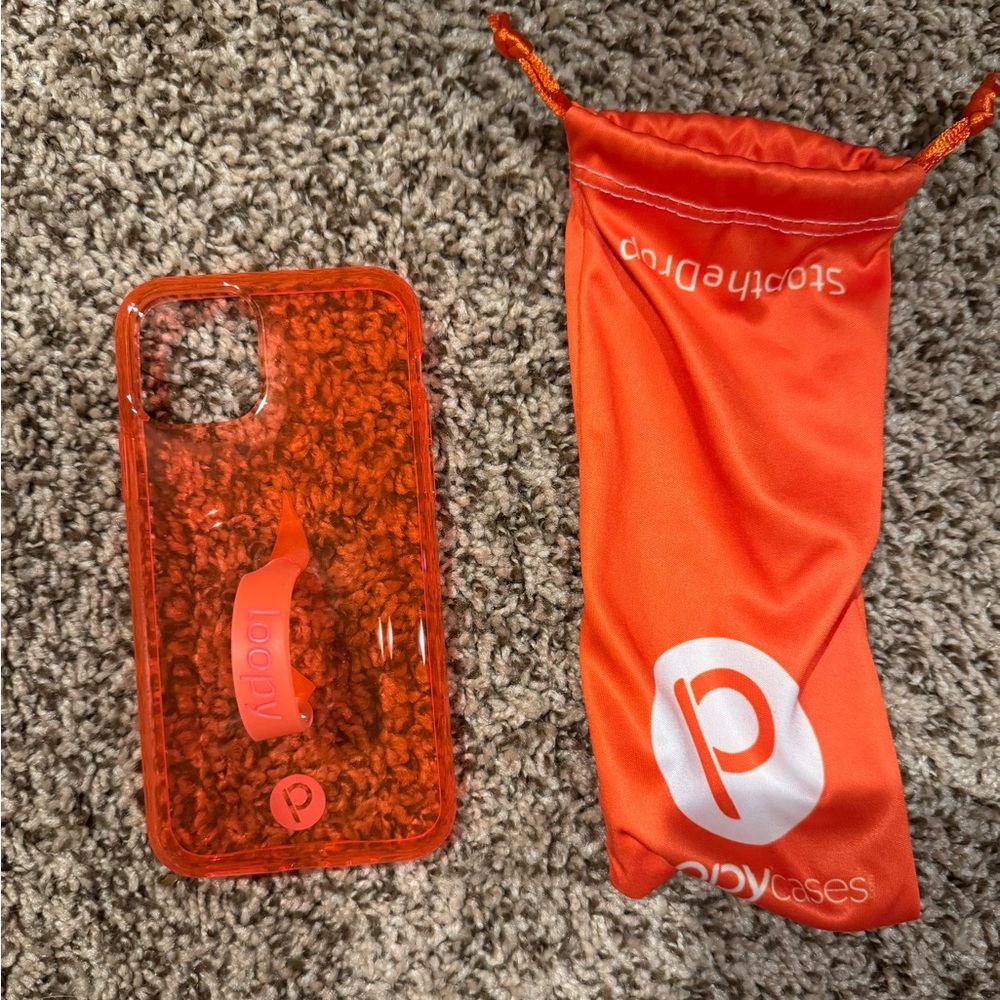 Loopy iPhone 11 Pro Phone Case - Neon Orange